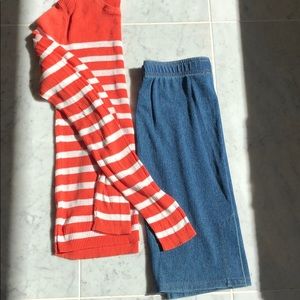 Knit Denim Pull on Skirt!